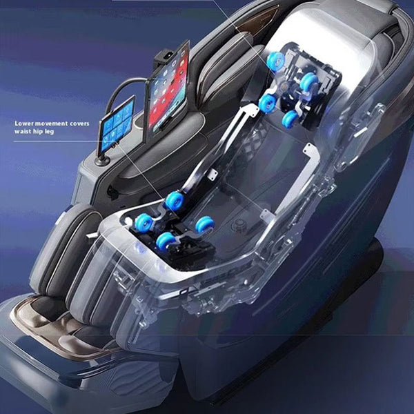 4D Full Body zero Gravity Home Use Dual Movement Massage Chair With Foot Massage – alternate