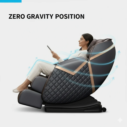 4D Full Body Luxury Textured Massage Chair