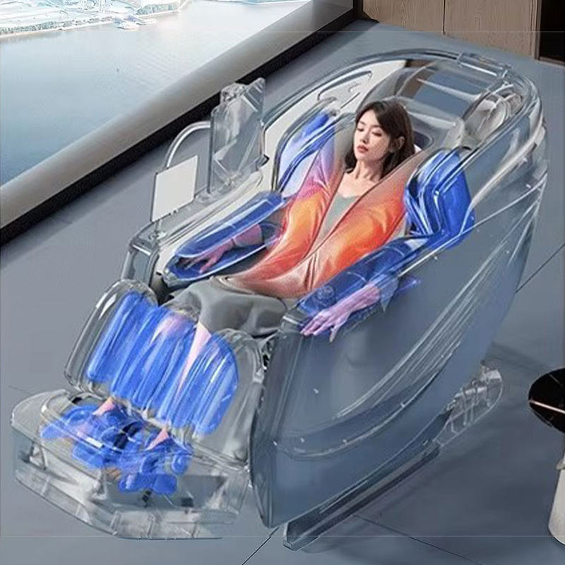 4D Full Body zero Gravity Home Use Dual Movement Massage Chair With Foot Massage