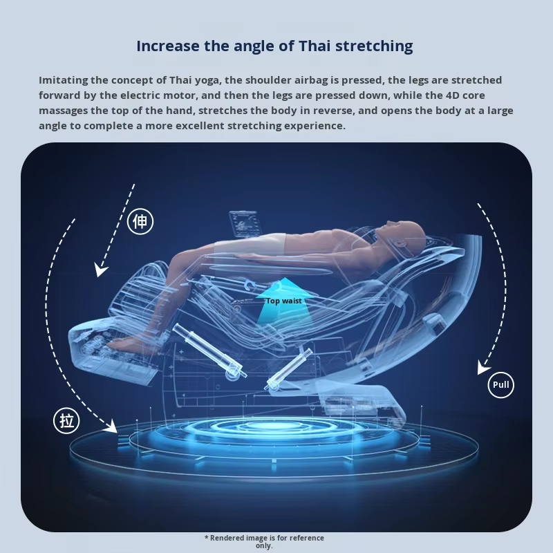 4D Fully Automatic Zero Gravity Massage Chair