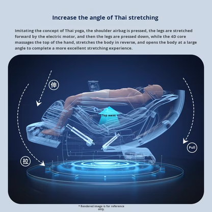 4D Fully Automatic Zero Gravity Massage Chair