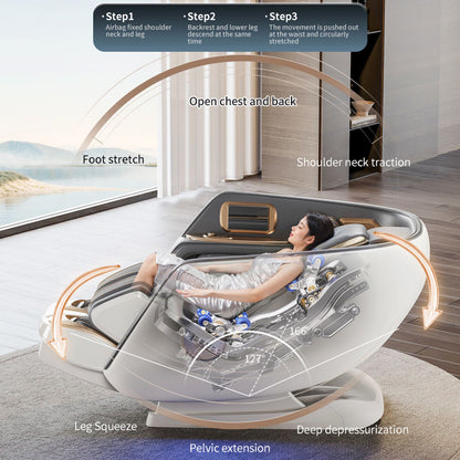 VCT 6D Jade Ultra Dual Movement Massage Chair