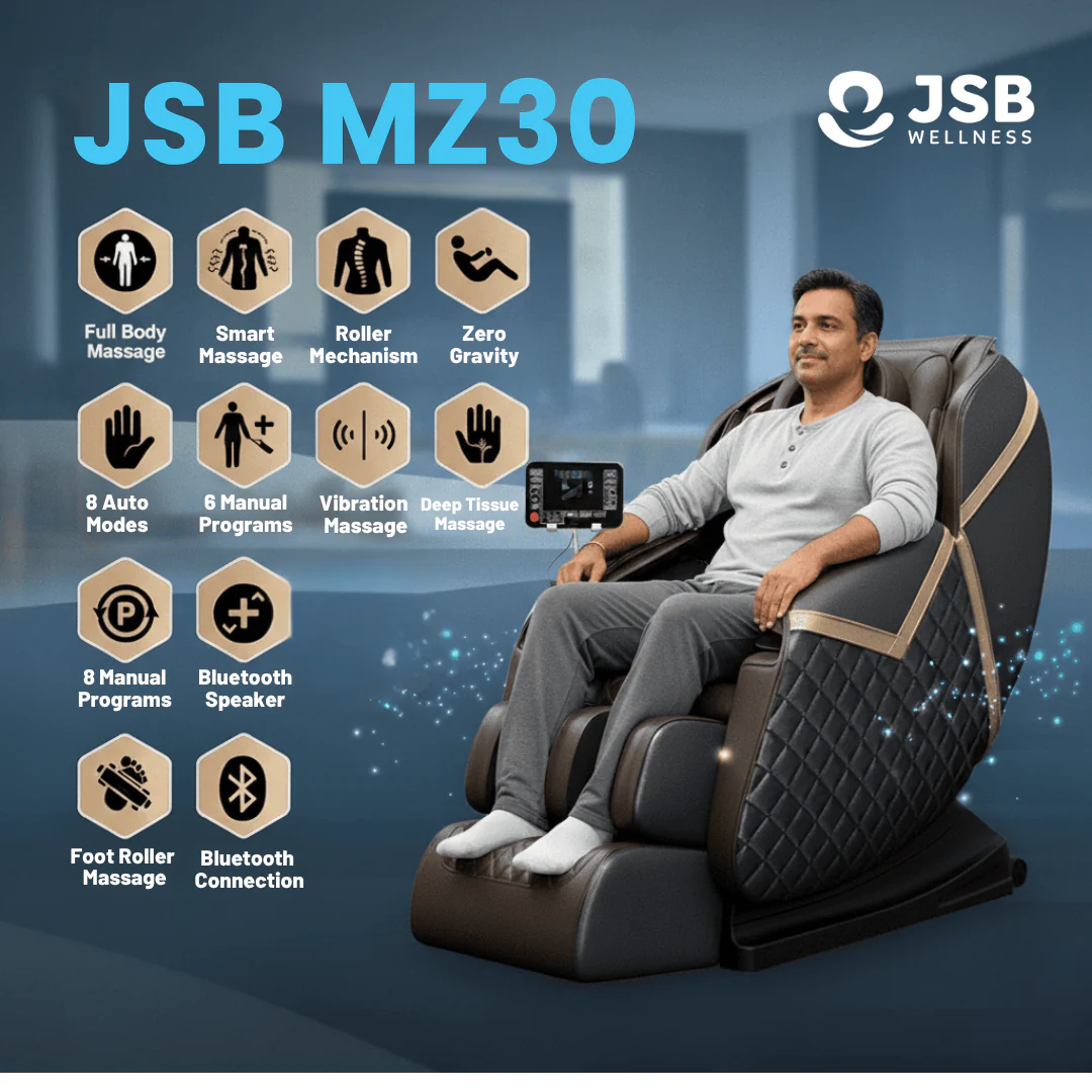 4D Full Body Luxury Textured Massage Chair