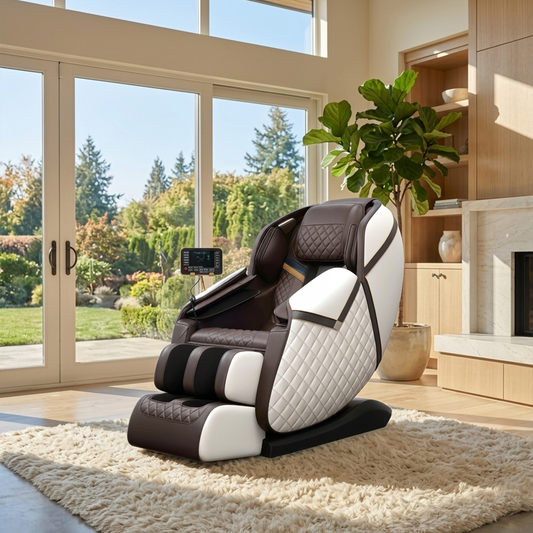 4D Full Body Luxury Textured Massage Chair