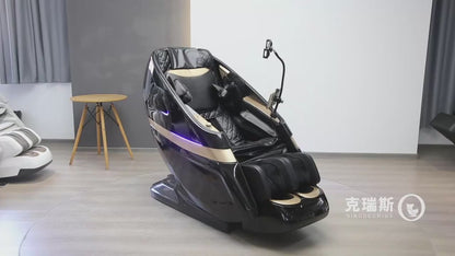 Zero Gravity 4d Luxury Heating Air Compression Massage Chair