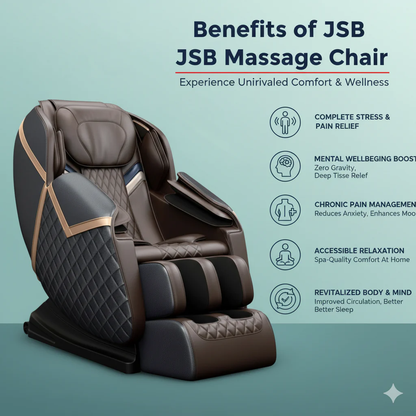 4D Full Body Luxury Textured Massage Chair